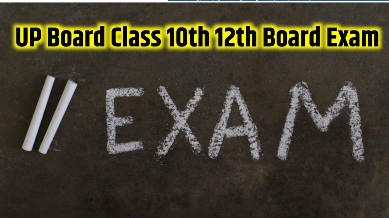 UP Board Class 10th & 12th Board Exam Time Table 2025