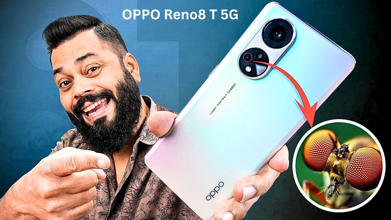 OPPO Reno8 T 5G Phone With 108MP Camera, 8GB RAM Oppo First Phone with 6500mAh Battery And Powerfull Processor