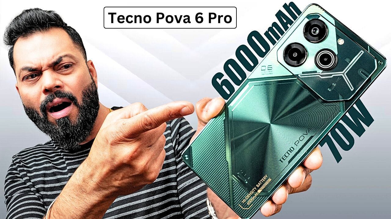 Tecno Pova 6 Pro Smartphone With 108MP Camera