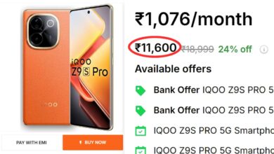 IQOO Z9S PRO 5G Smartphone 12GB RAM