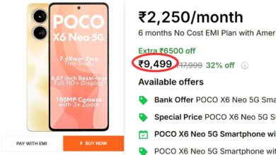 POCO X6 Neo 5G Smartphone with 108MP Camera and 12GB RAM